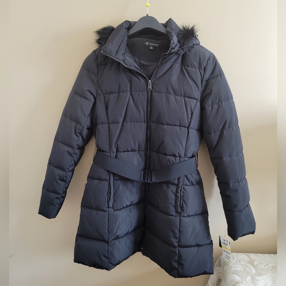 INC International Concepts Jackets & Blazers - INC International Concepts | NEW Black Puffer Jacket Medium
